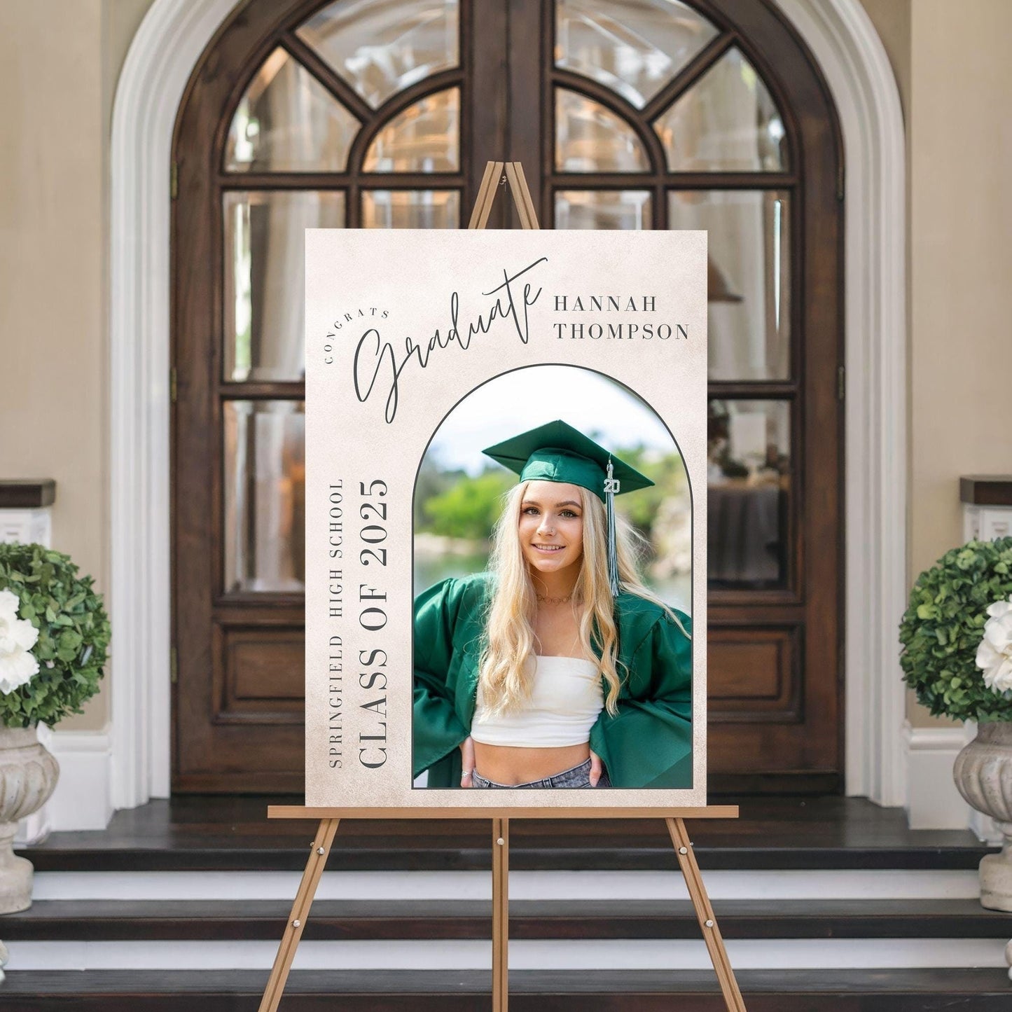 Photo Arch Graduation Party Welcome Sign