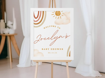 Baby Shower Welcome Sign - Magnolia Dane Co.