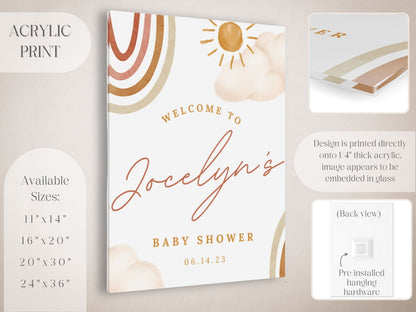 Baby Shower Welcome Sign - Magnolia Dane Co.