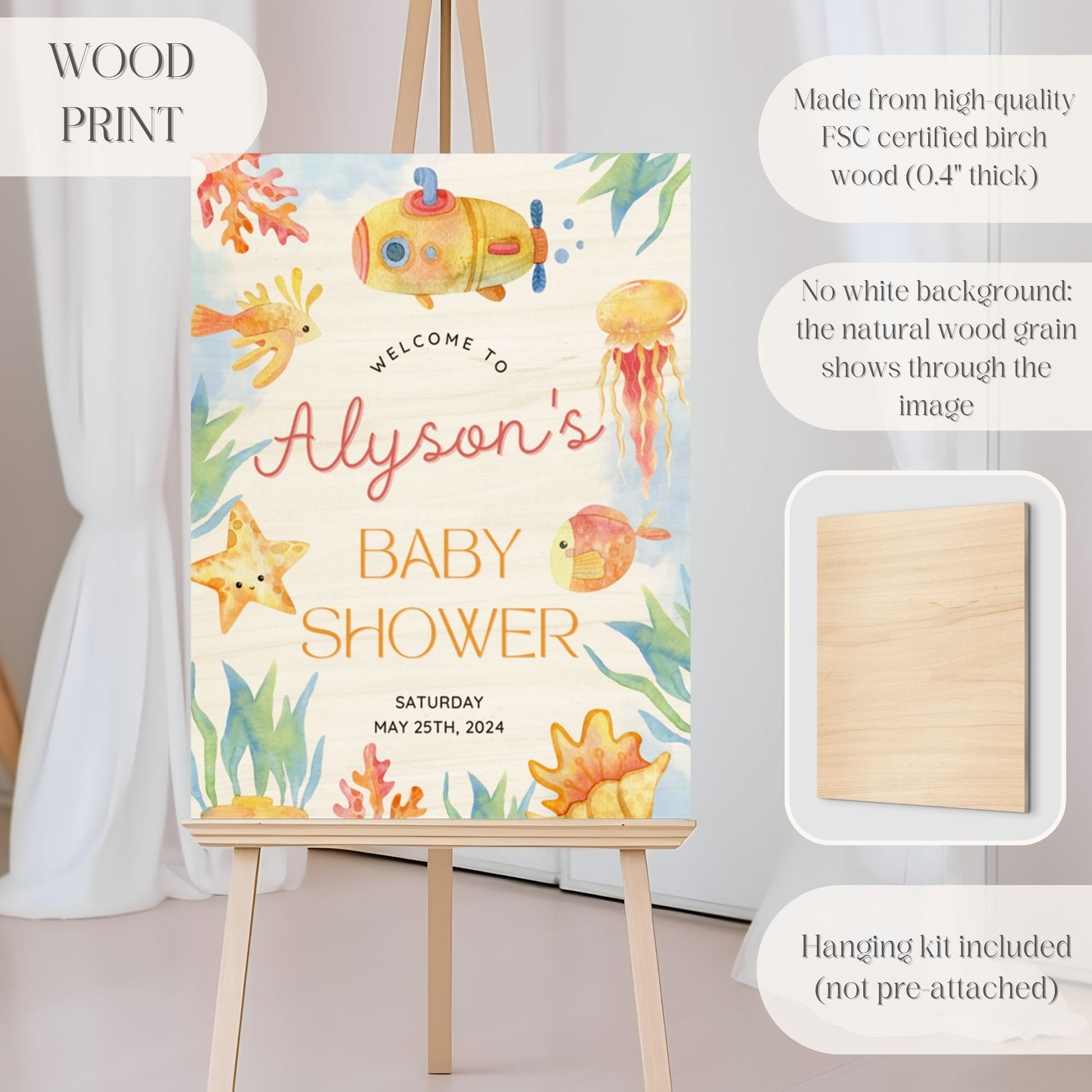 Baby Shower Welcome Sign - Magnolia Dane Co.